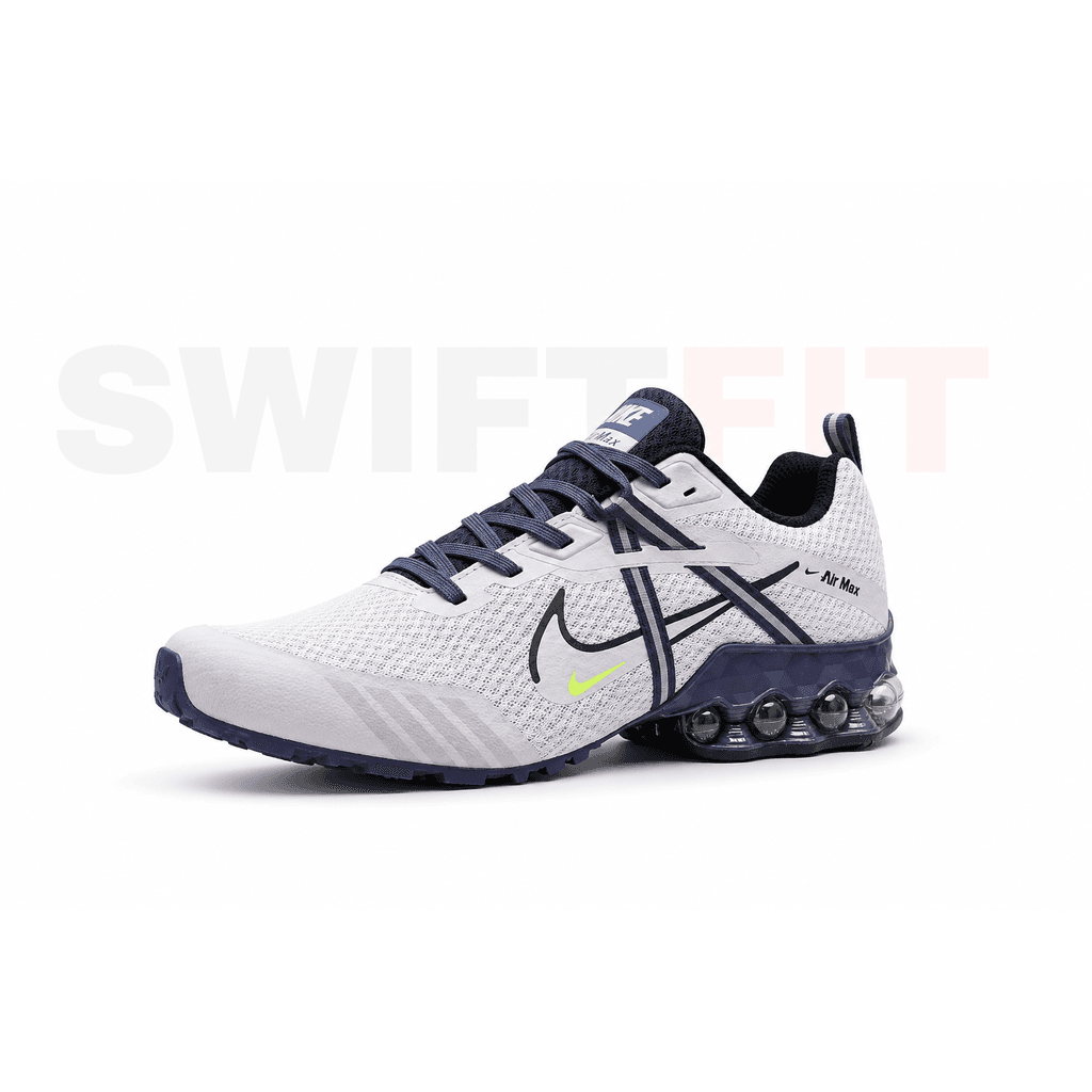 Nike Shox Air Max – White / Navy