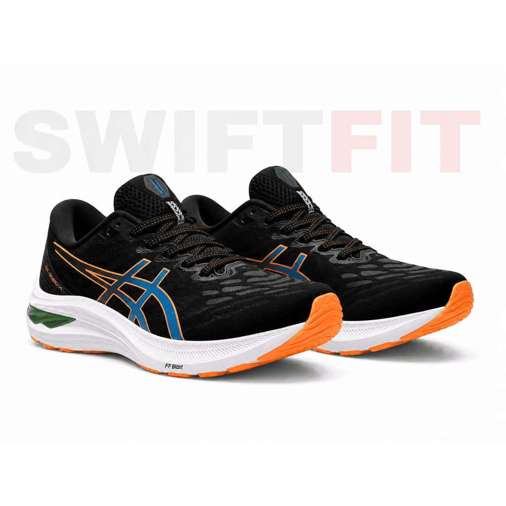 ASICS GT-2000 11 – Black / Blue / Orange Stability Running Shoes