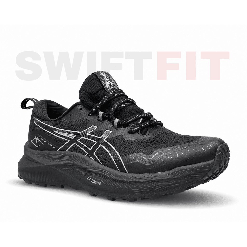 ASICS Trabuco Max 2 – Triple Black Trail Running Shoes