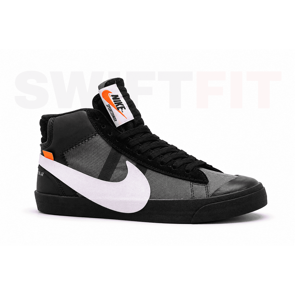 Nike Blazer Mid x Off-White “Black/Wolf Grey”